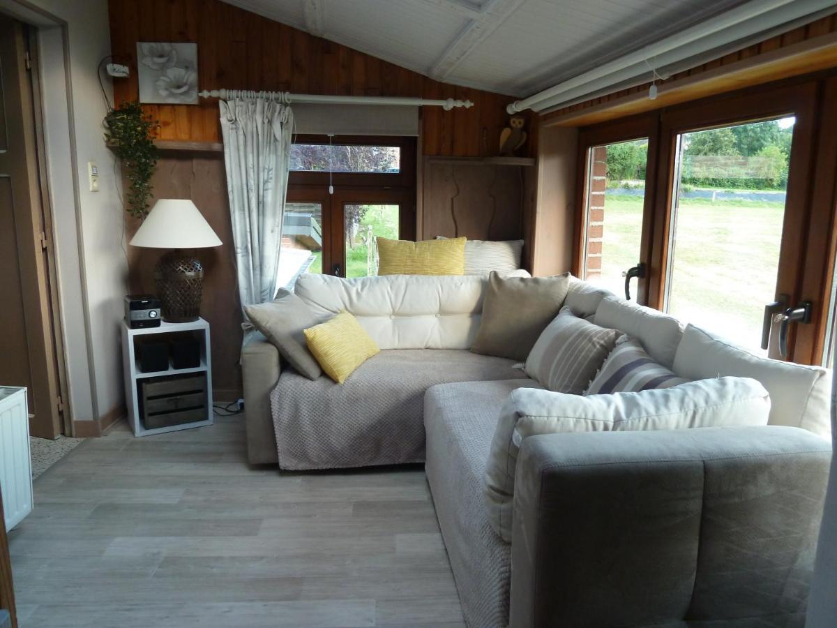 'Chez Lulu' - Gîte de charme en Ardennes avec grande terrasse fermée Nassogne Extérieur photo
